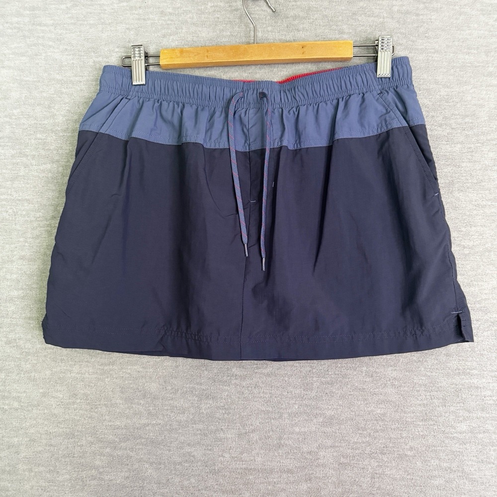 Columbia Sandy River Skort Womens Medium Blue Hiking Outdoor Athletic Skirt